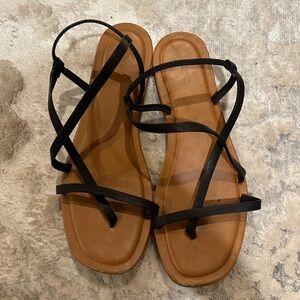 ALDO Black Sandals, Size 8